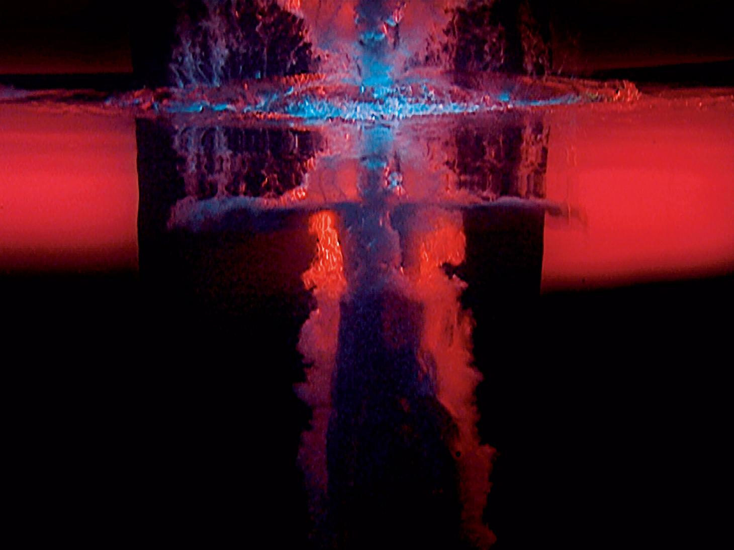 Fire Angel, Panel 3 From Five Angels For The Millennium, - Bill Viola Life Death Rebirth - HD Wallpaper 
