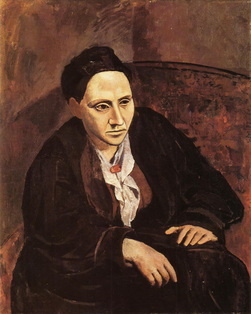 Portrait Of Gertrude Stein 1905 - Pablo Picasso Portrait Of Gertrude Stein 1905 - HD Wallpaper 