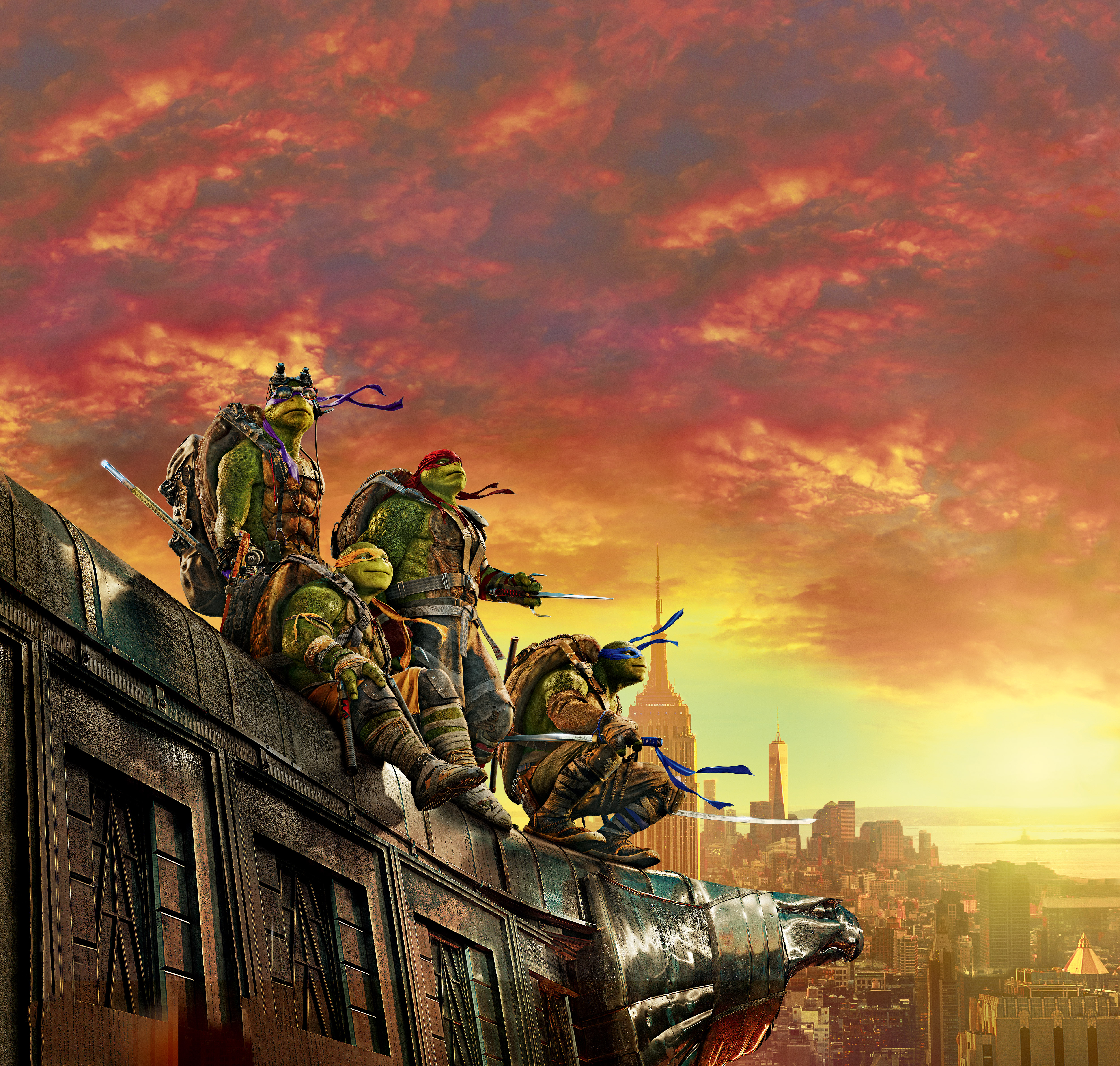 Teenage Mutant Ninja Turtles Out Of The Shadows - HD Wallpaper 