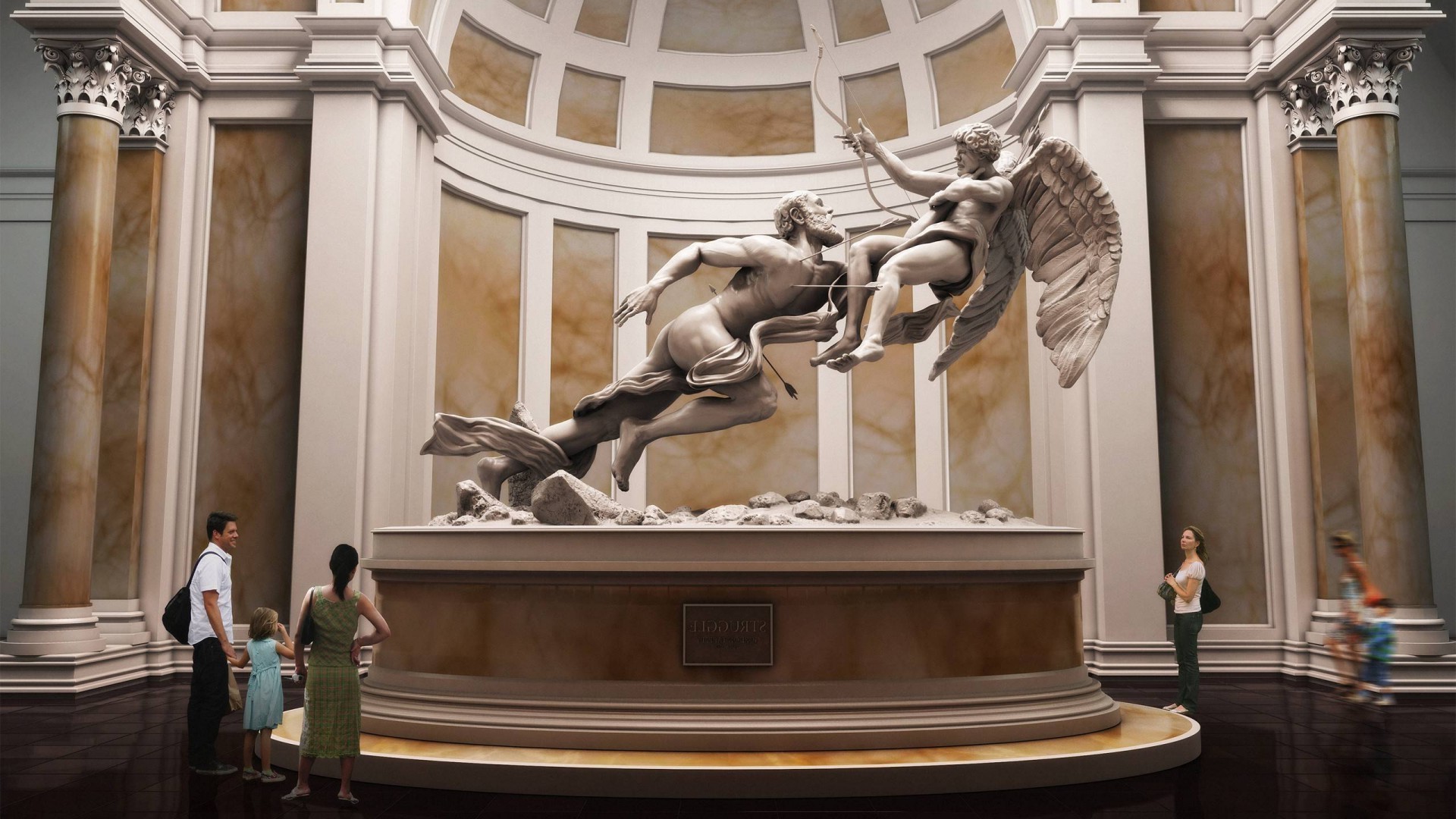 Sculpture Architecture Statue Travel Museum Religion - Обои Музей - HD Wallpaper 