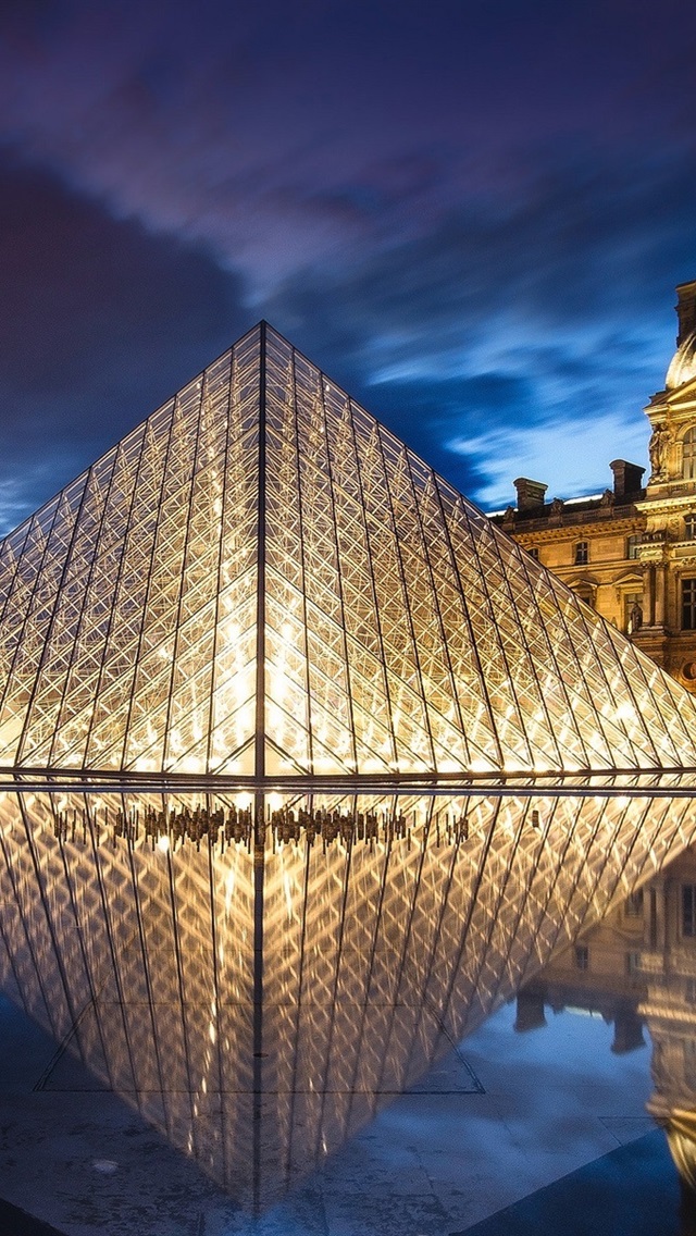Louvre - HD Wallpaper 