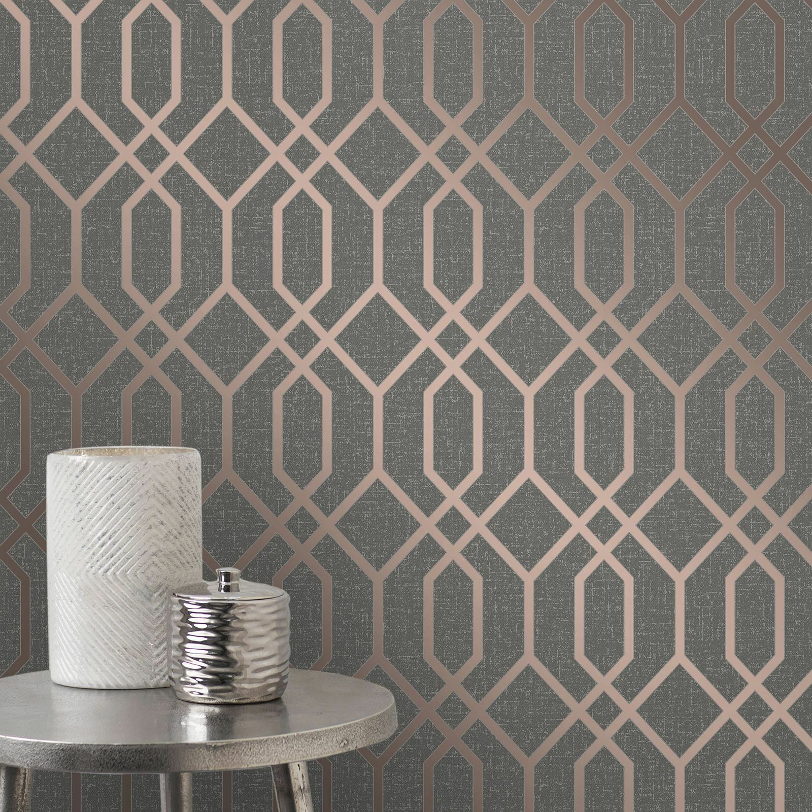 Bamboo Pattern Designs In Interior - HD Wallpaper 