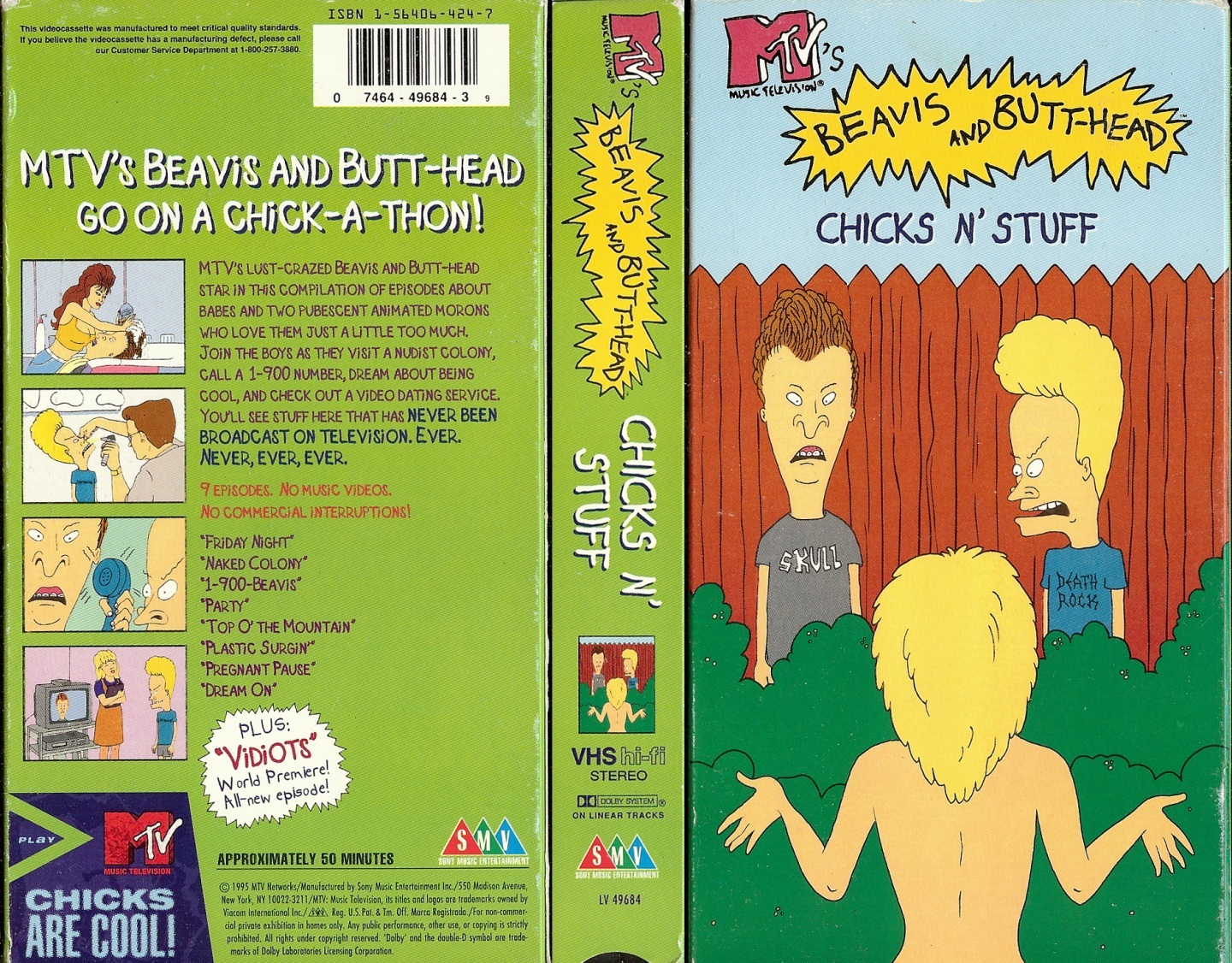 Beavis And Butthead Chicks Stuff Vhs - Beavis And Butthead Dream - HD Wallpaper 