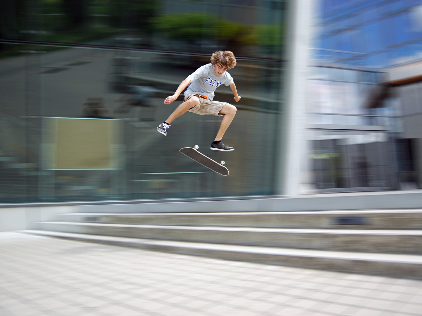 People Skateboard - HD Wallpaper 