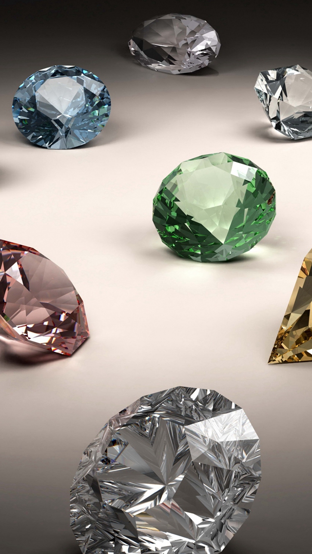 Diamonds Shapes And Colors - HD Wallpaper 