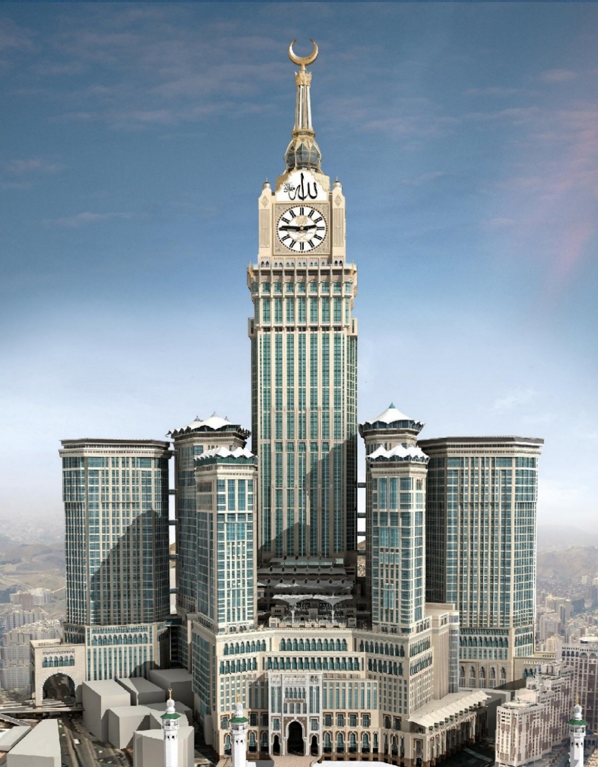 Abraj Al-bait Towers Mecca,saudi Arabia,601 M,1,971 - Abraj Al Bait Towers - HD Wallpaper 