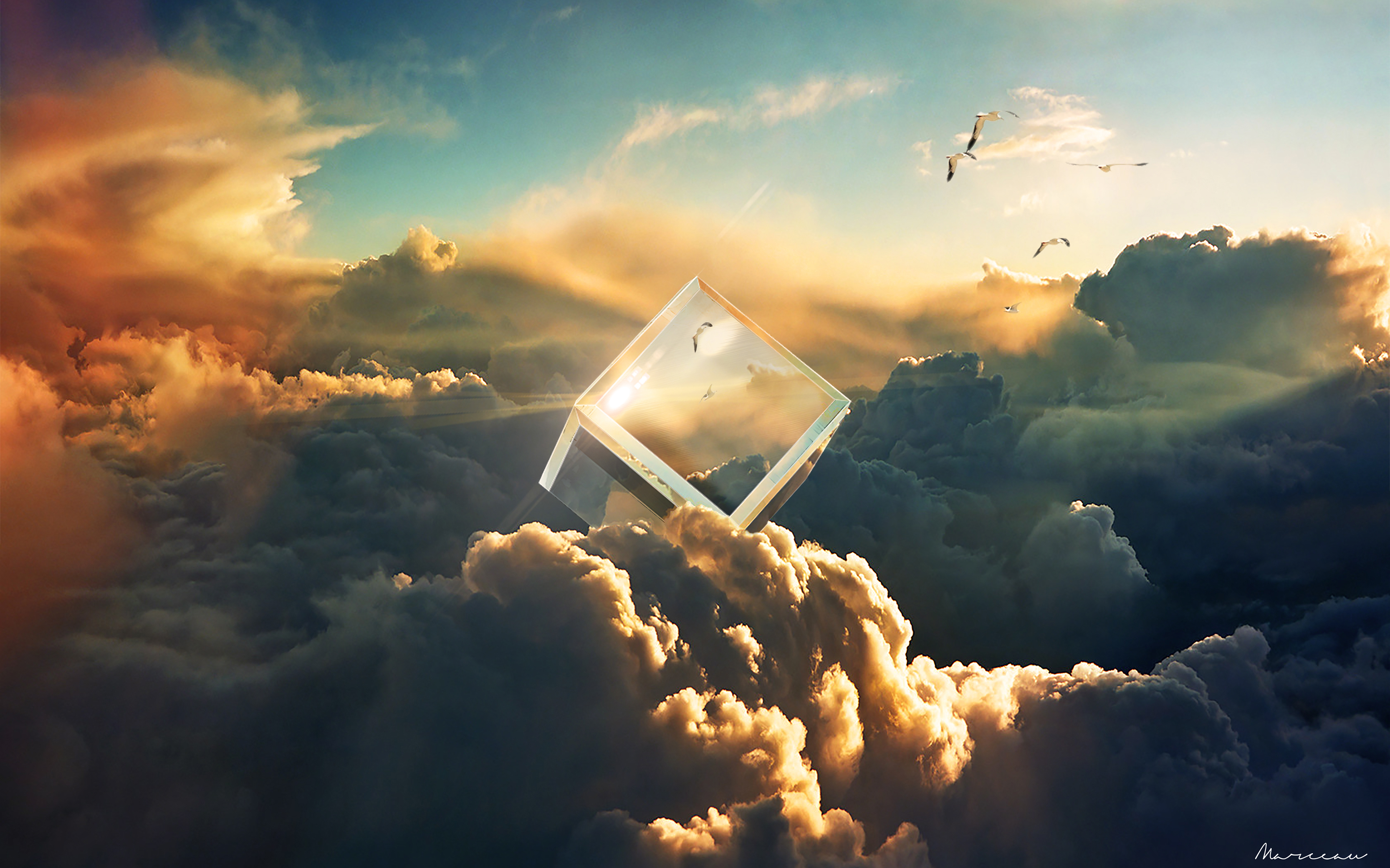 Crystal Clouds 4k Wallpapers - Verve Forth B Sides - HD Wallpaper 