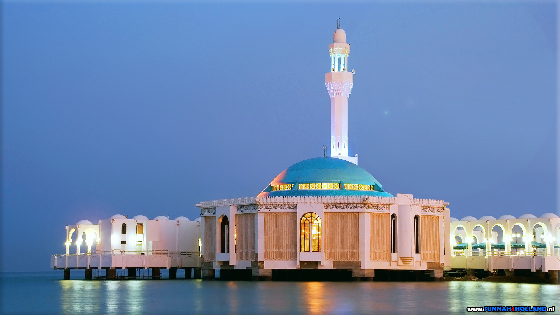 Very Beautiful Mosque - Jeddah Saudi Arabia Mosque - HD Wallpaper 