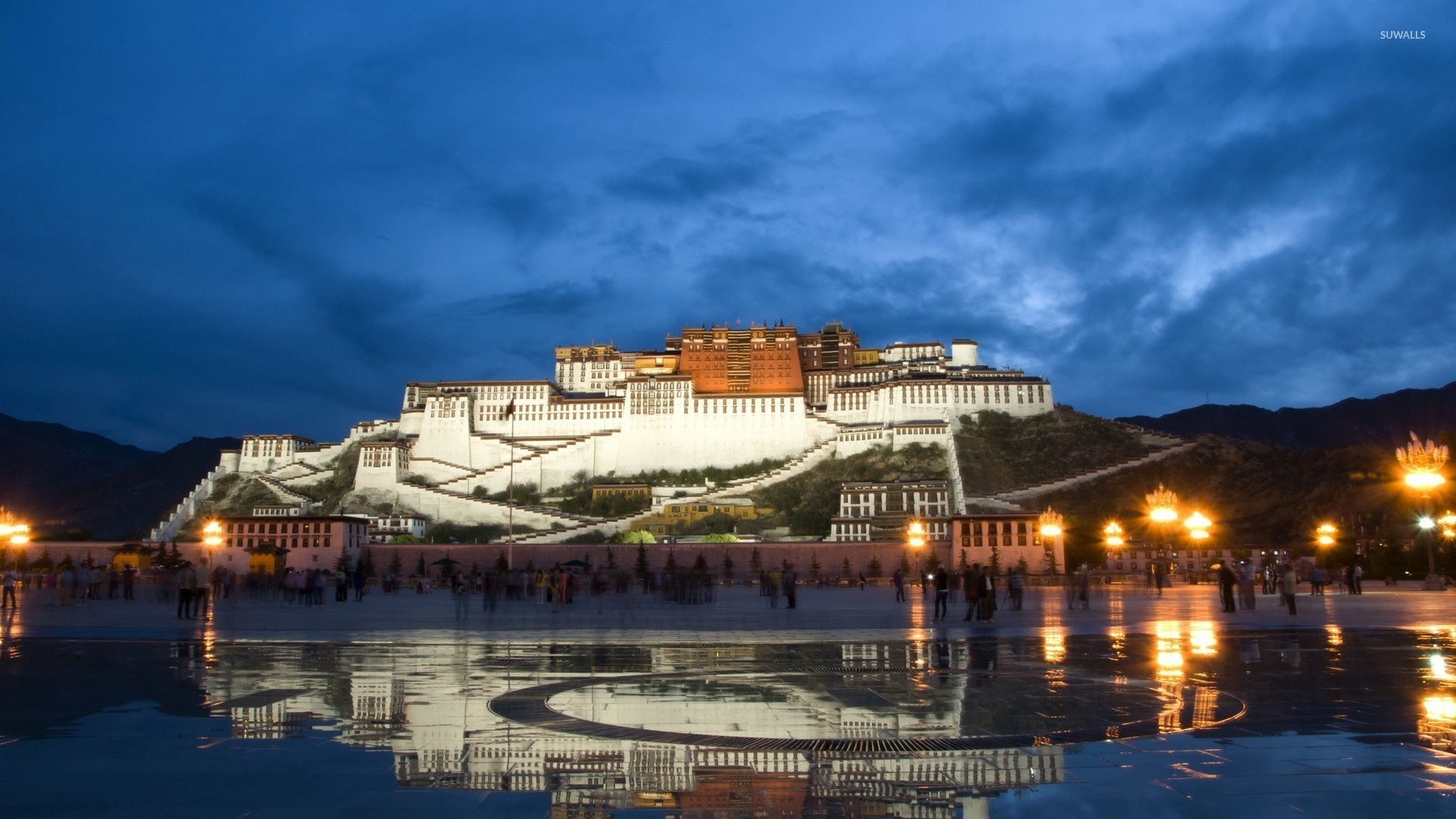 Potala Palace Wallpaper Hd - HD Wallpaper 