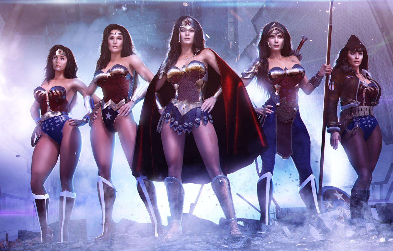 Photo Wallpaper Costume, Wonder Woman, Amazon, Dc Comics, - Dc Dream Girl Cosplay - HD Wallpaper 