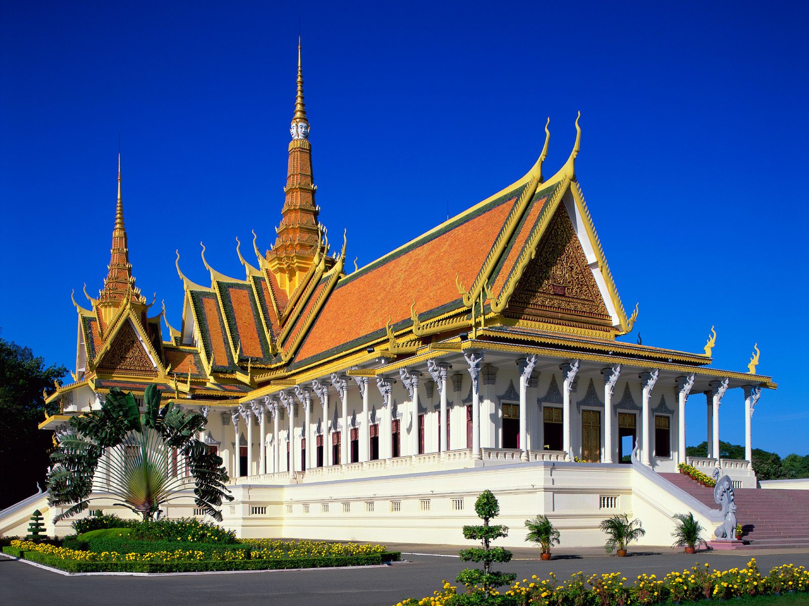 Royal Palace Cambodia - Royal Palace Of Phnom Phen - HD Wallpaper 