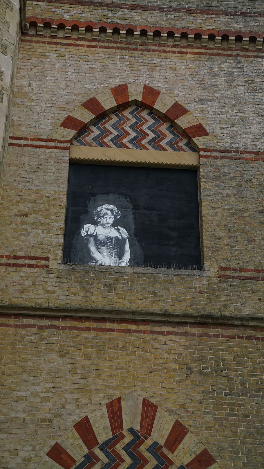 Street, Wall, Art, Princess Diana, Croydon, London, - Diana Hadir Dalam Pernikahan Harry - HD Wallpaper 