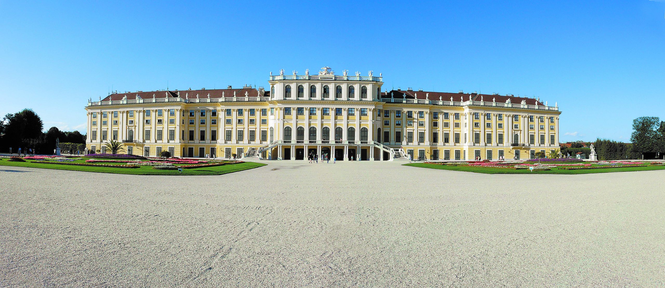Schonbrunn Palace Vienna, Austria - Schönbrunn Palace - HD Wallpaper 