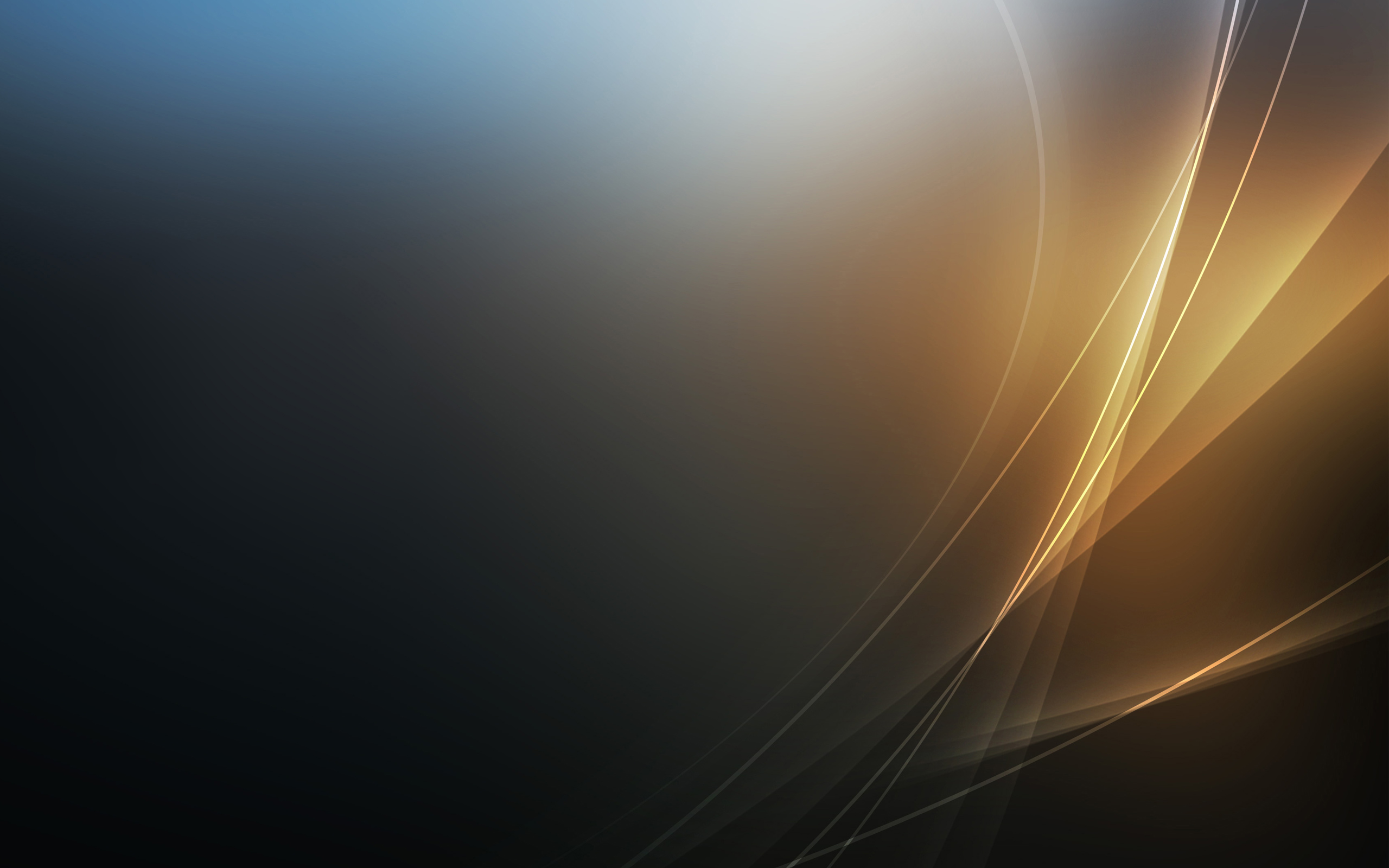 Desktop Wide 3d New Hd Wallpapers Free Download - Gold And Black Abstract Background - HD Wallpaper 