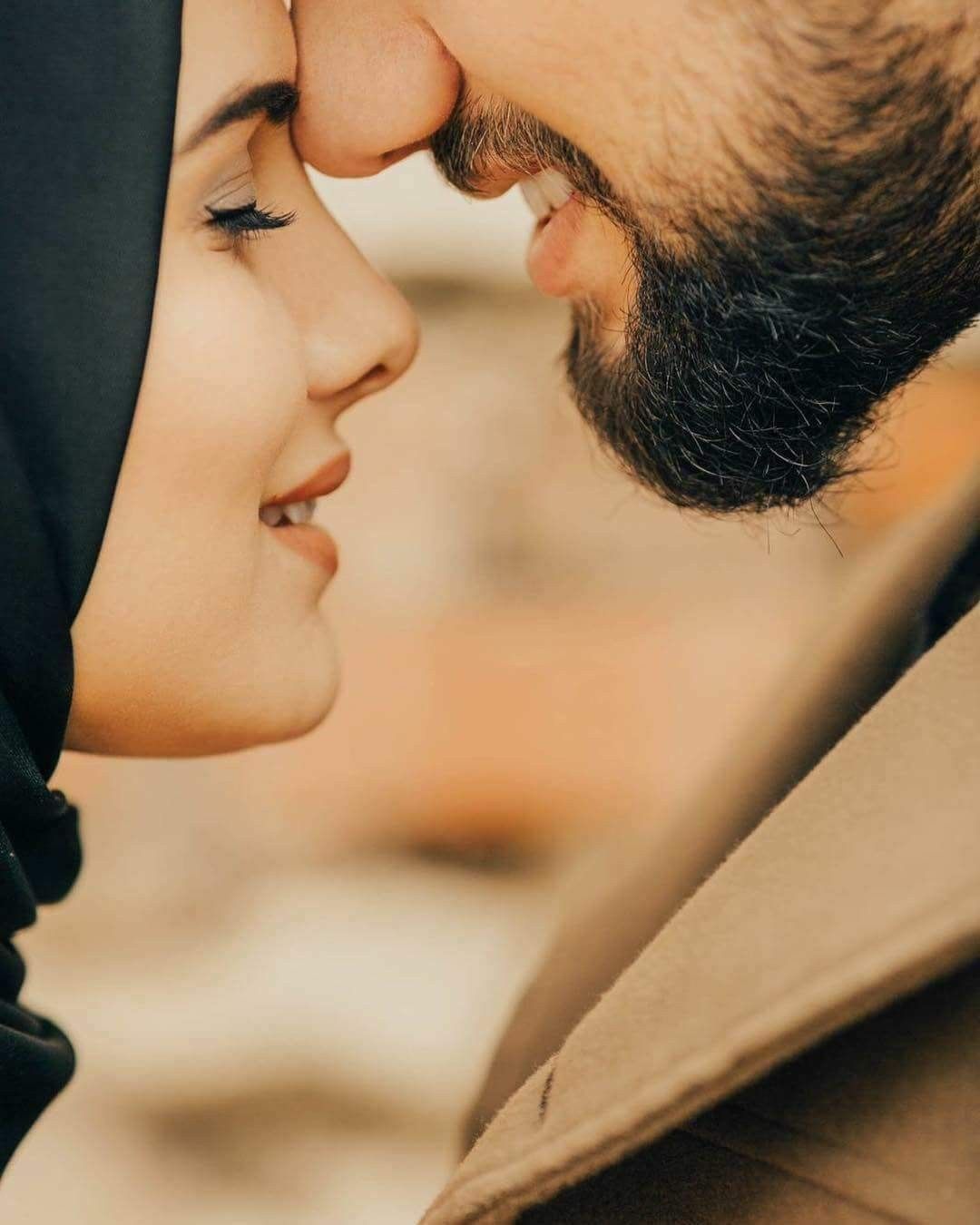 Hijab And Beard Couples - HD Wallpaper 