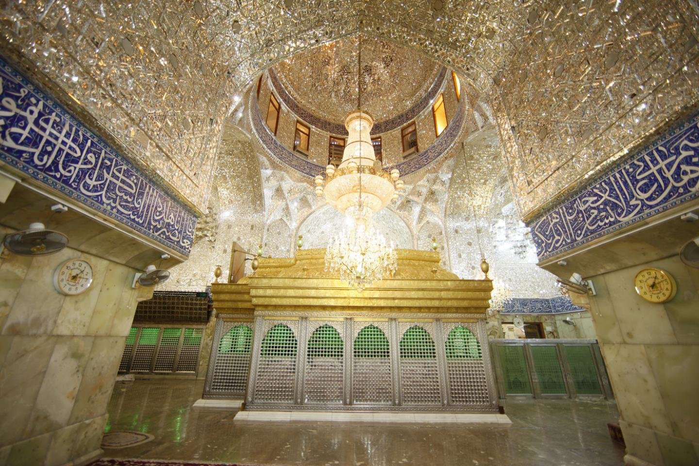 Inside Imam Husayn Shrine - HD Wallpaper 