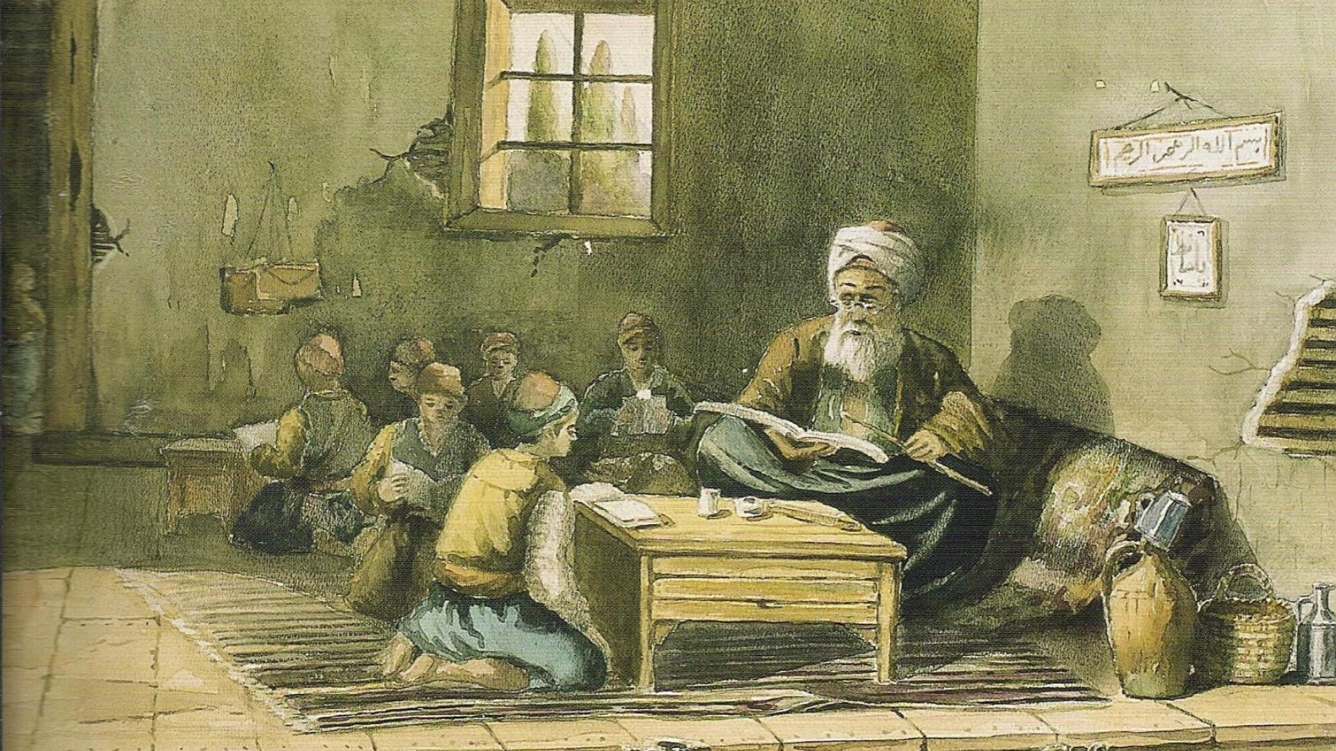 World Teachers Day Painting - HD Wallpaper 