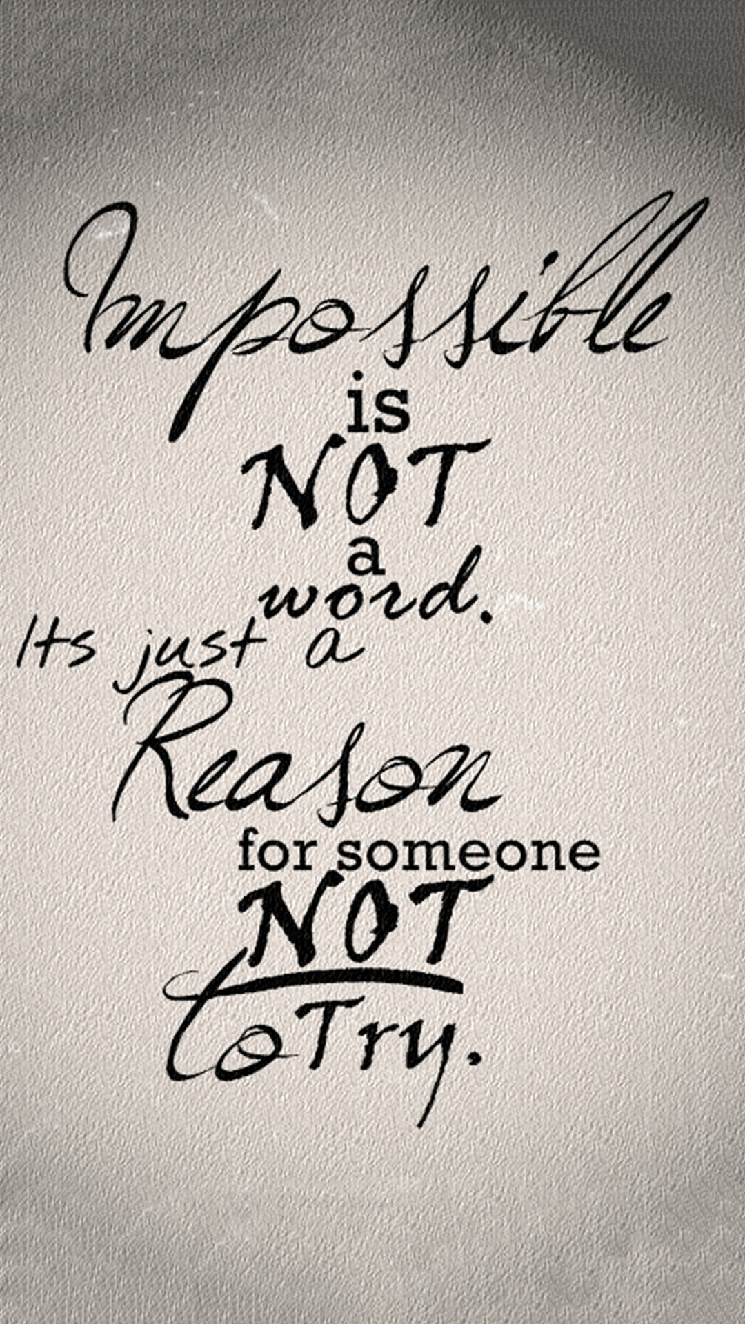 Impossible Is Not A Word It's Just - HD Wallpaper 