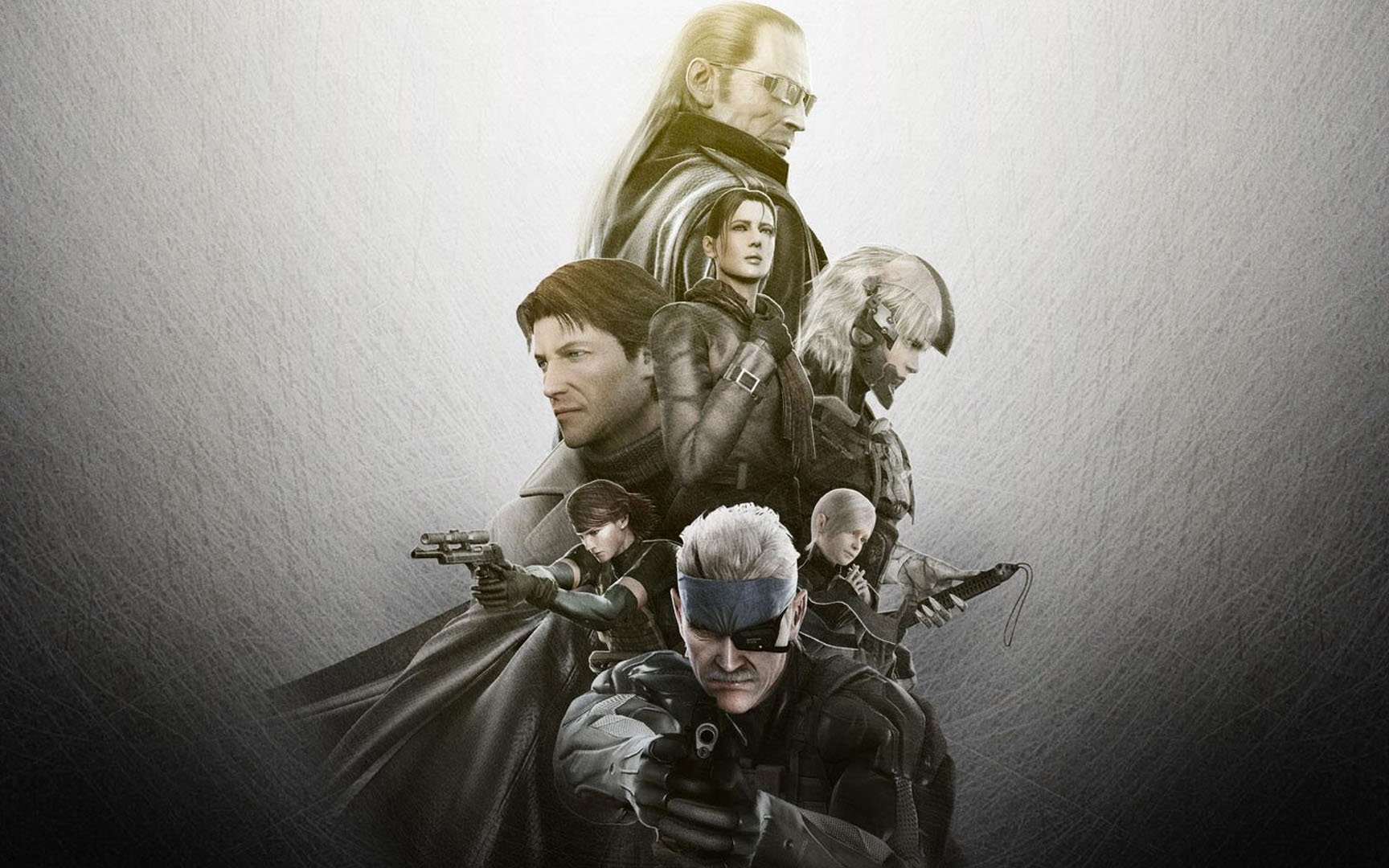 Cast Of Characters - Character Metal Gear Solid - HD Wallpaper 