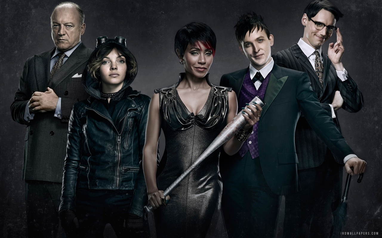 Gotham Tv Series Cast 2014 Hd Wallpaper - Batman Gotham Season 1 - HD Wallpaper 