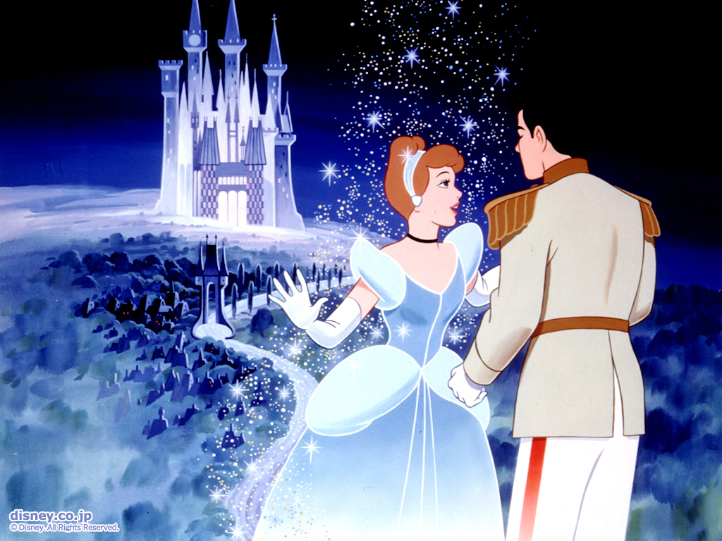 Watch This Creepy Cinderella/carrie Mashup - Disney Princess And Prince Cartoon - HD Wallpaper 