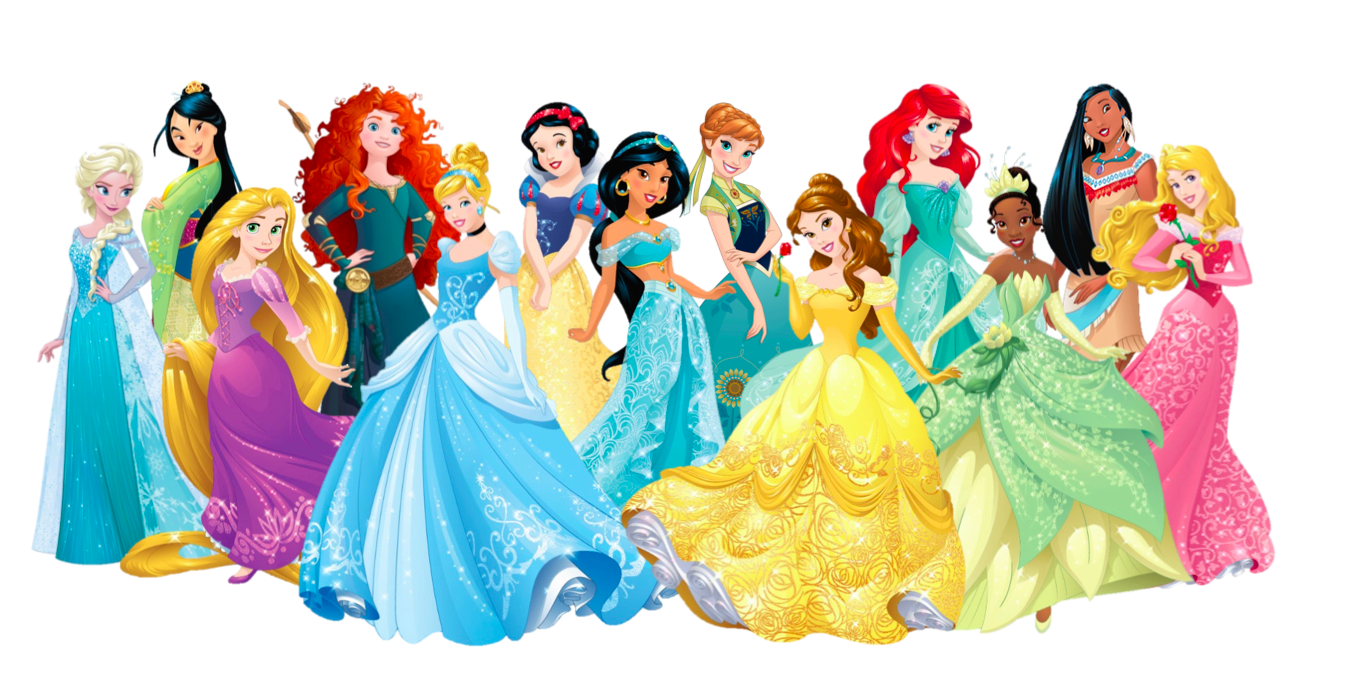 All Disney Princesses In One - HD Wallpaper 