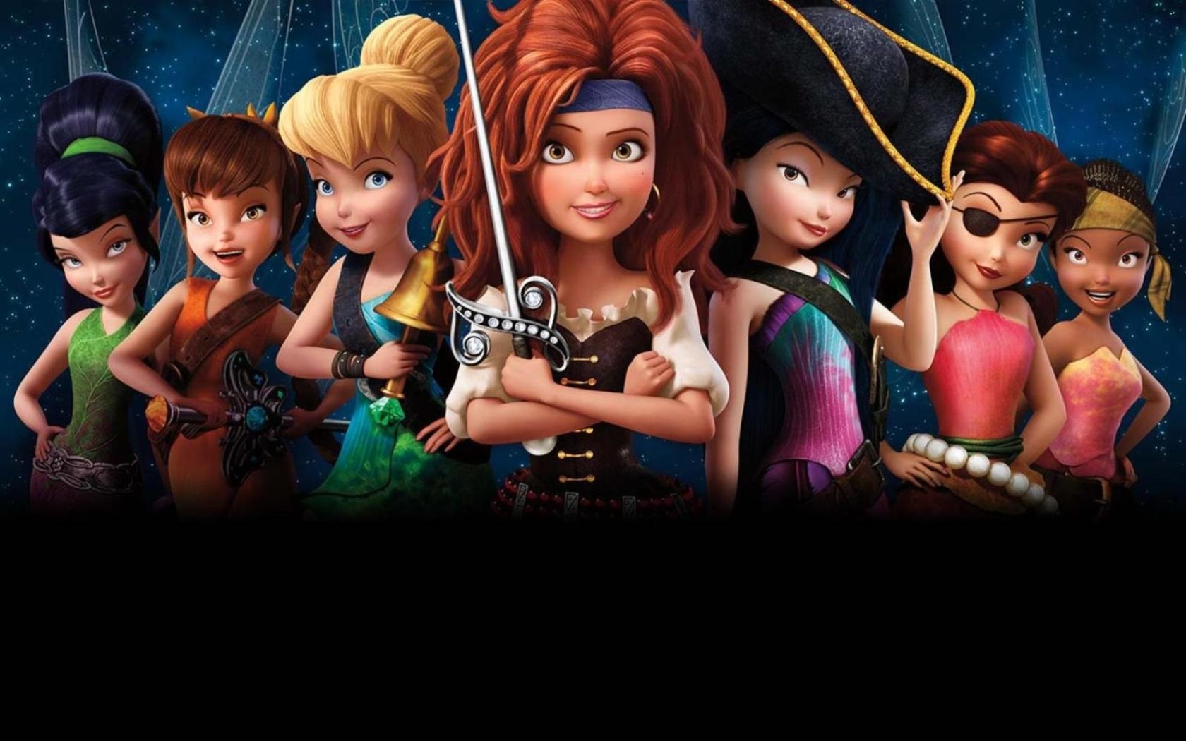 Disney Tinkerbell And The Pirate Fairy - HD Wallpaper 