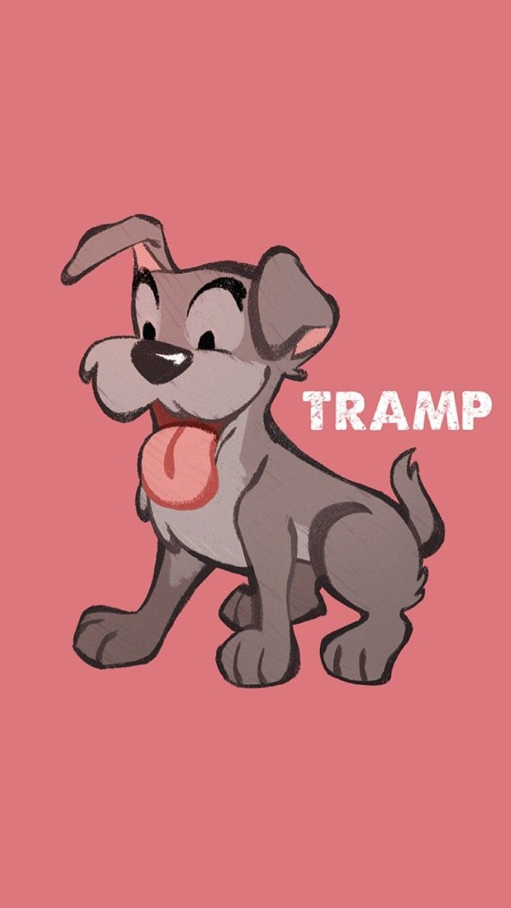 Tramp Disney Cute - HD Wallpaper 