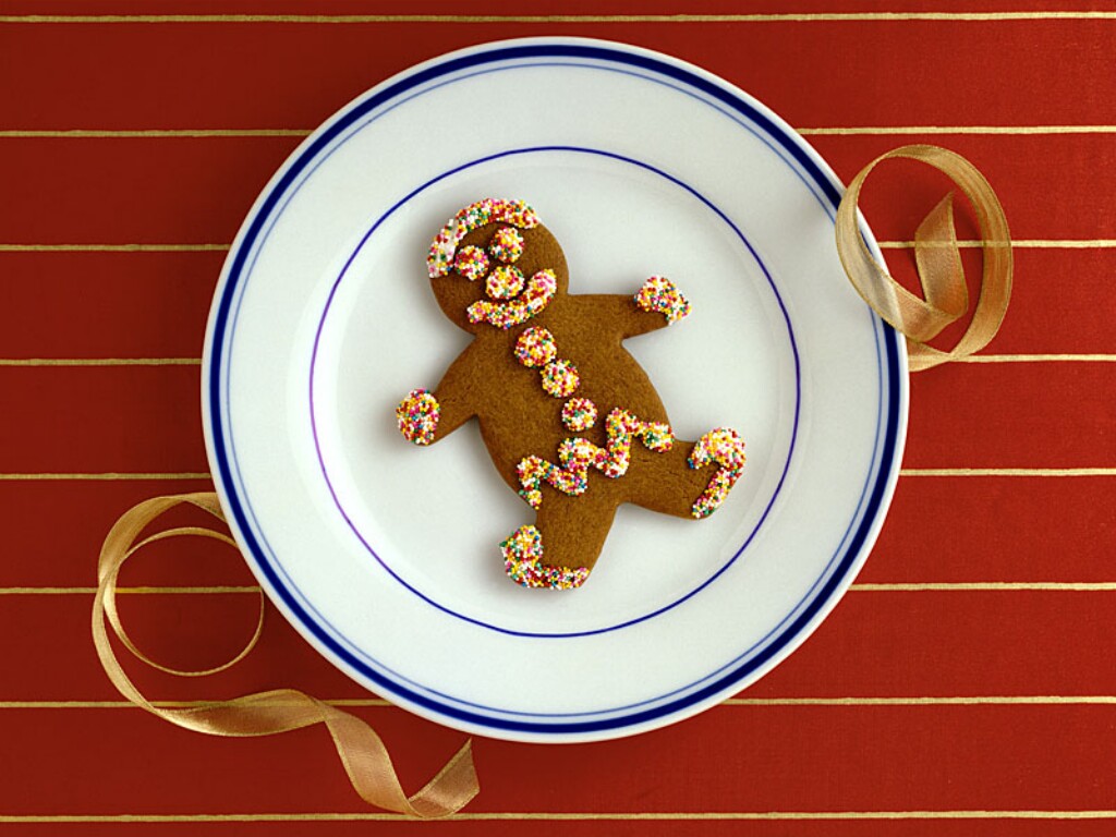 Gingerbread Man - HD Wallpaper 