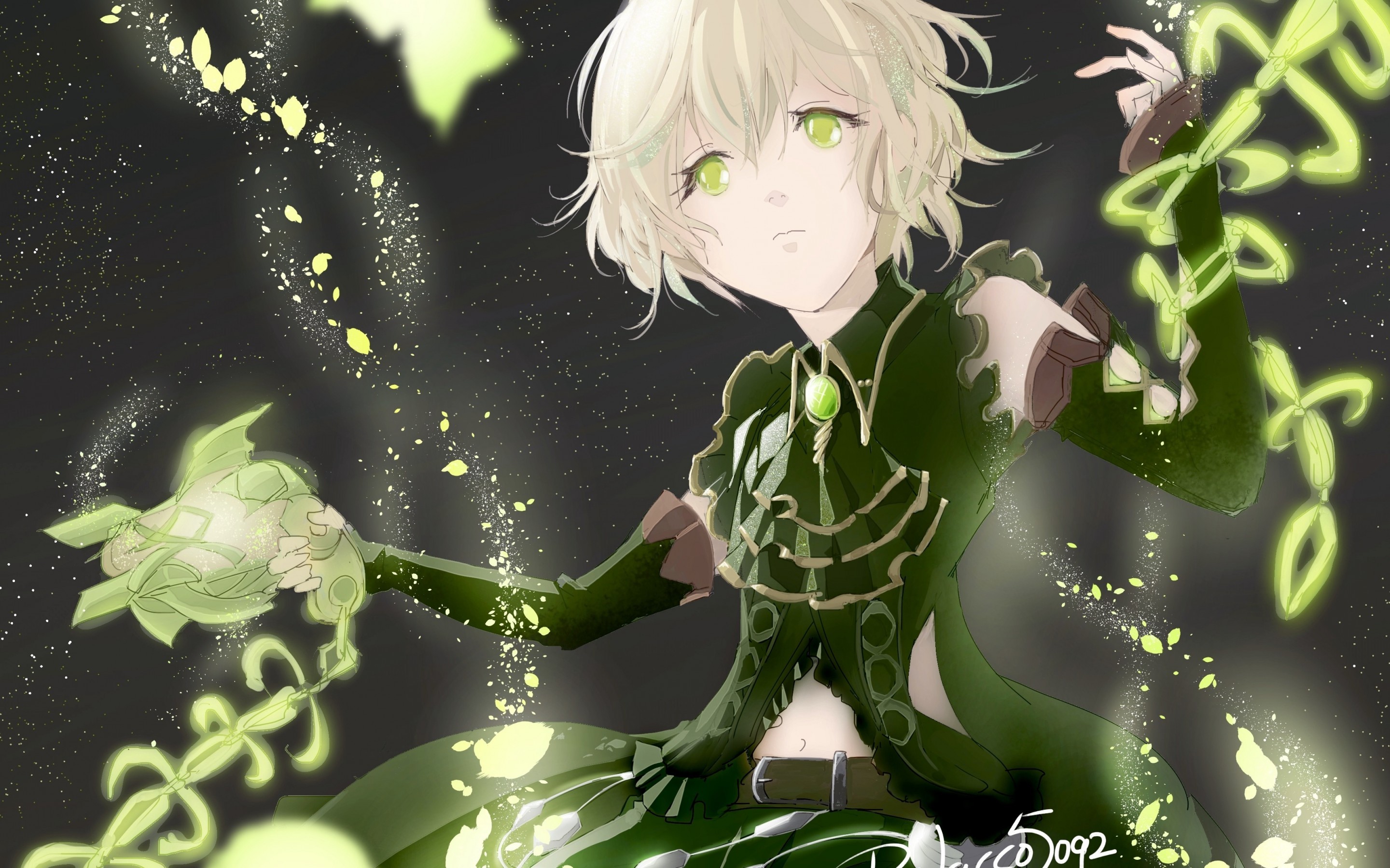 Pinocchio, Sinoalice, Short Hair, Anime Games, Green - Sin O Alice Pinocchio - HD Wallpaper 