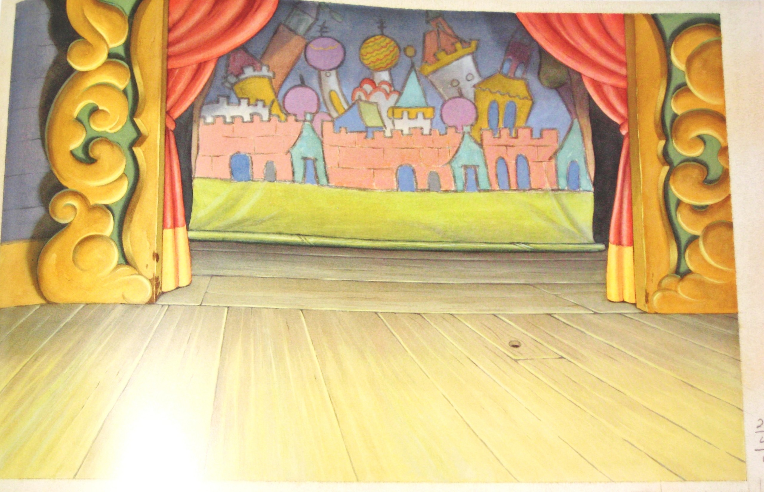 Walt Disney Characters Images Walt Disney Backgrounds - Stage - HD Wallpaper 