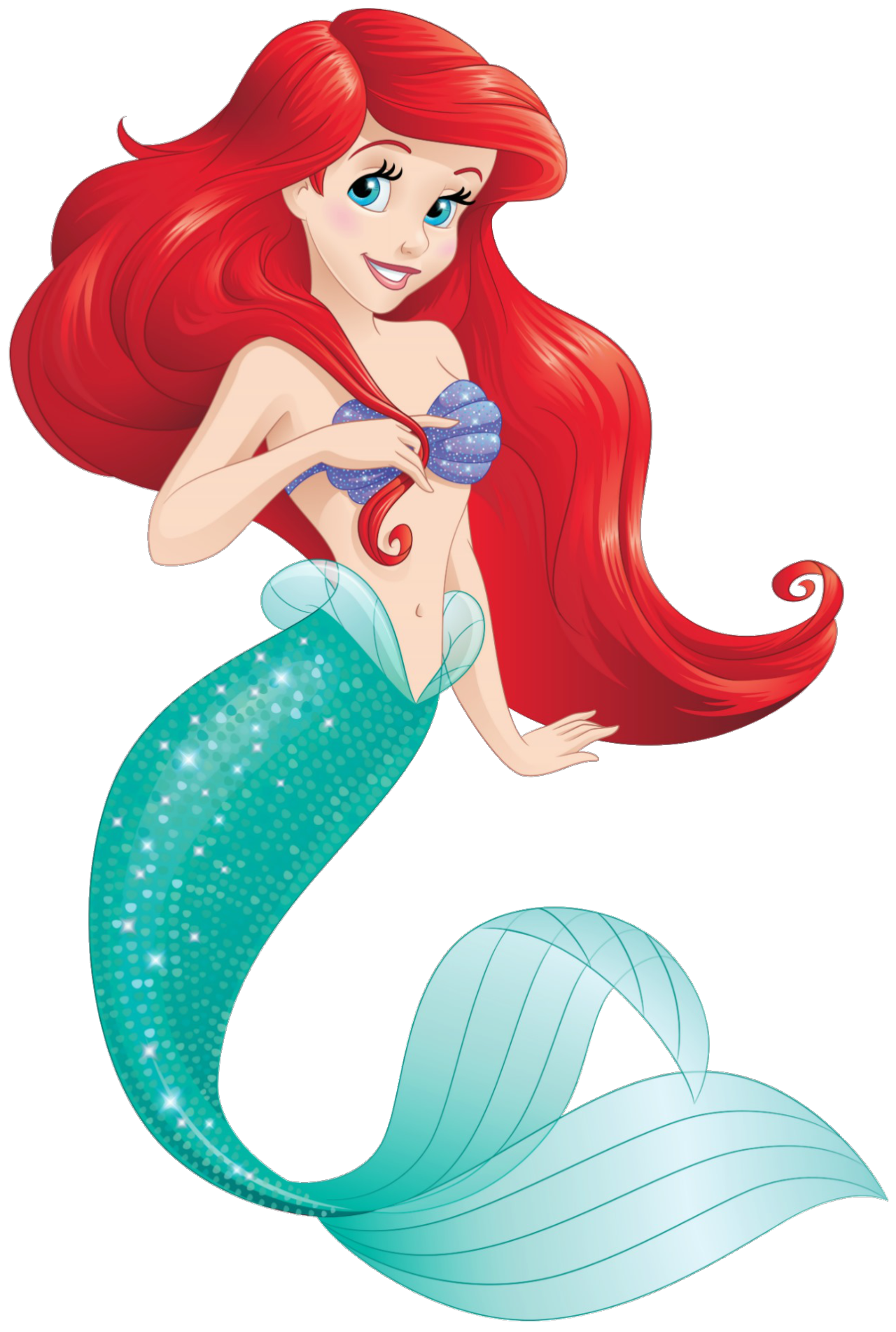 Ariel Flounder Belle The Little Mermaid Disney Princess - Disney Princess Ariel - HD Wallpaper 