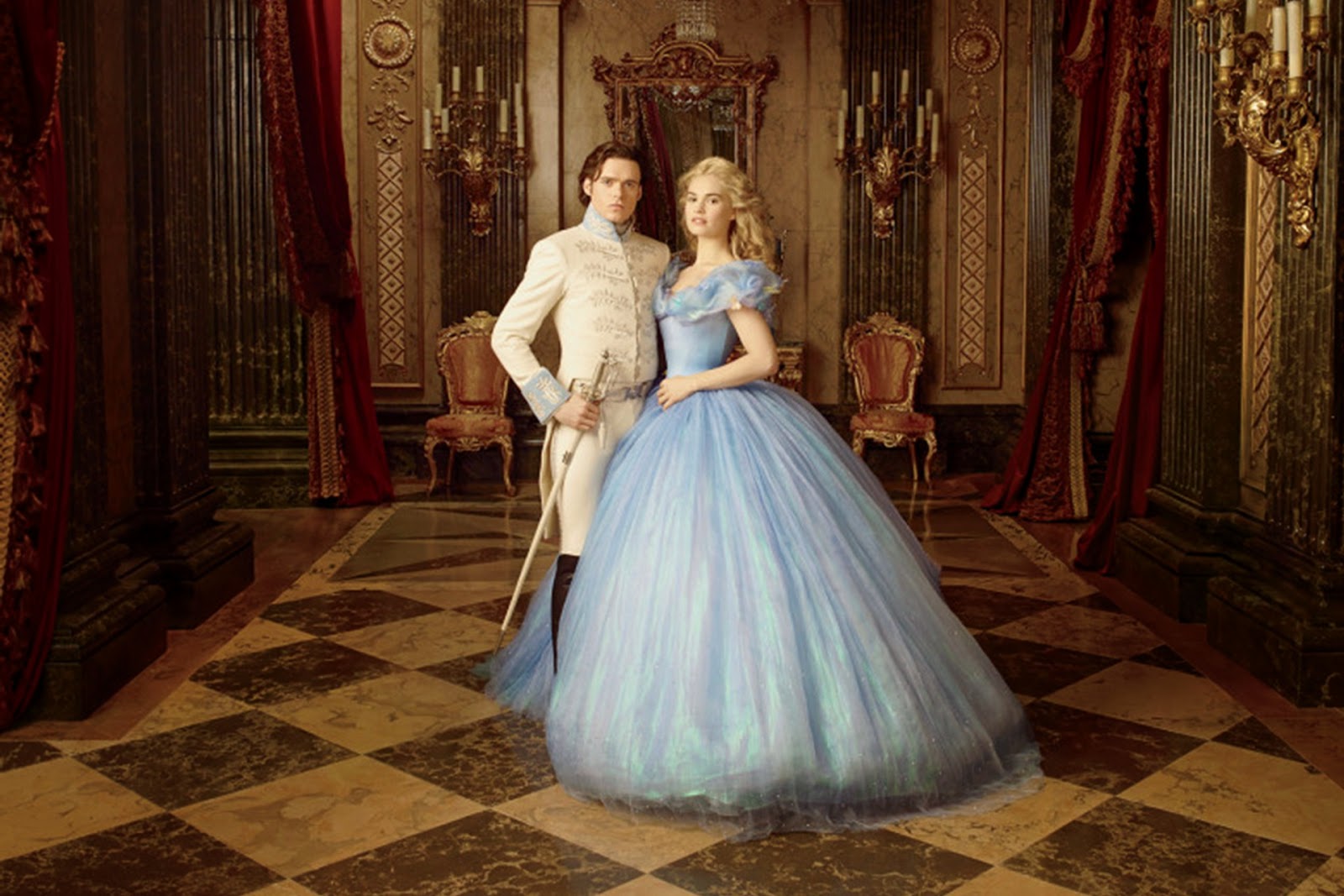 Cinderella 2015 - HD Wallpaper 