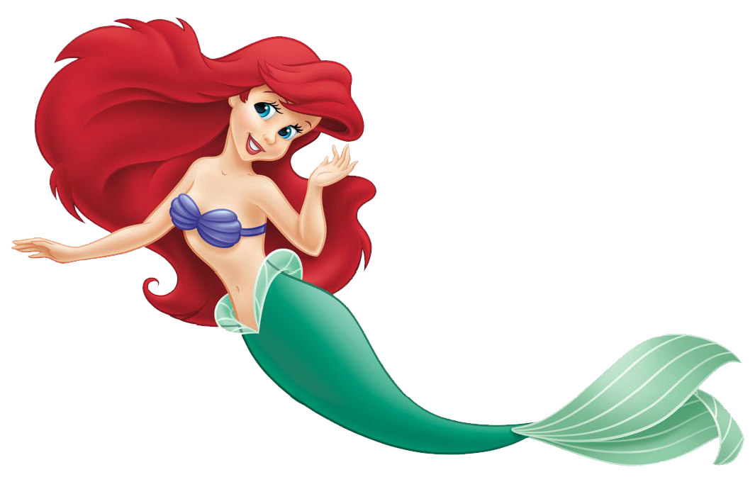 Ariel The Little Mermaid Swimming - HD Wallpaper 