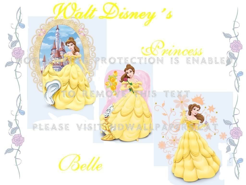 Princess Belle Disney Princesses Animations - Disney Princess Belle Birthday - HD Wallpaper 