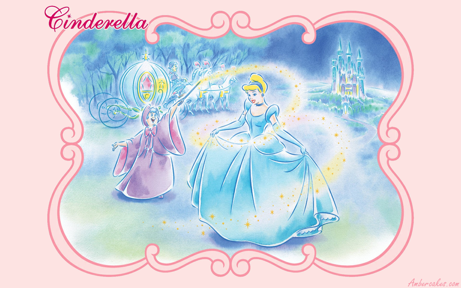 Cinderella Wallpaper Ipad - HD Wallpaper 