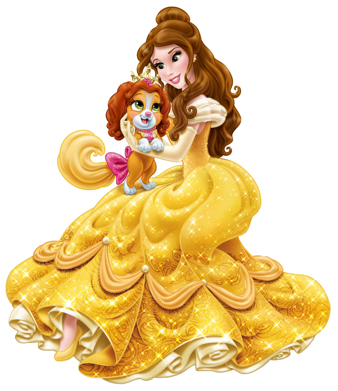 Belle Clipart Transparent Background Image Freeuse - Princess Disney Belle Transparent - HD Wallpaper 