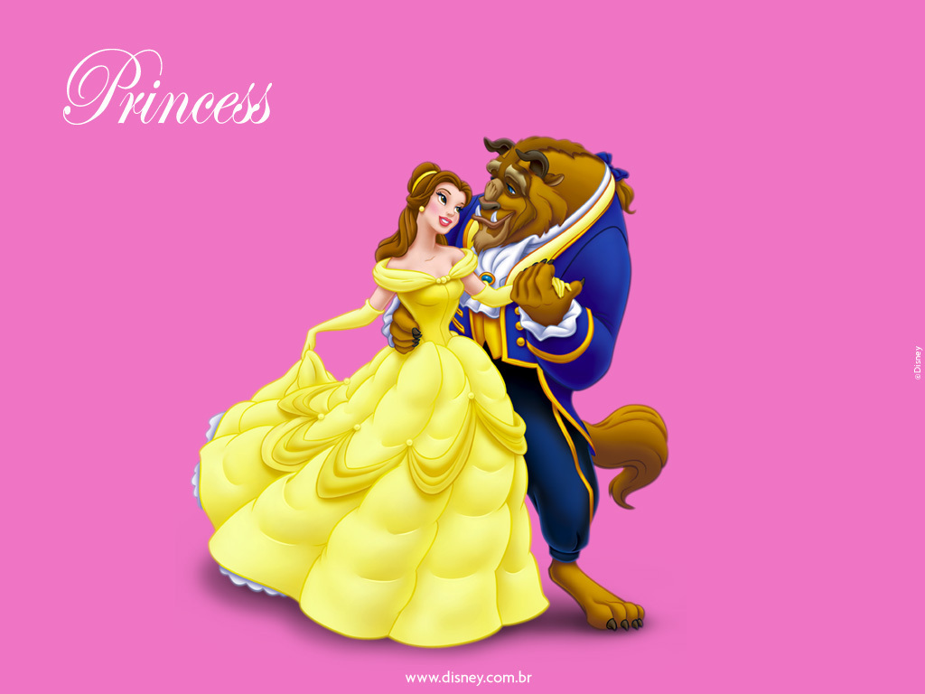 Beauty And The Beast Wallpaper - Beauty And The Beast Dancing Animation - HD Wallpaper 