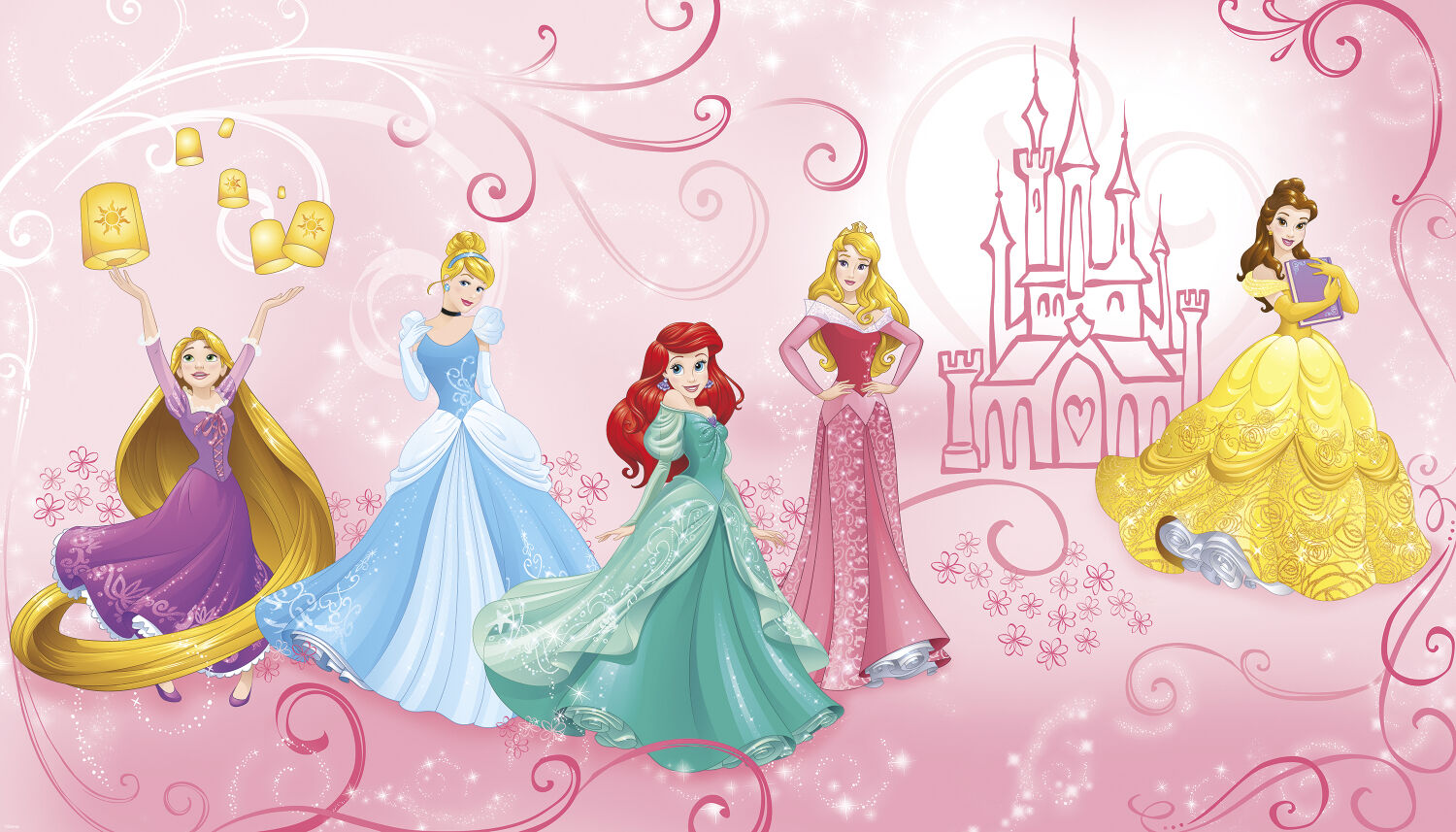 Disney Princess Belle - HD Wallpaper 