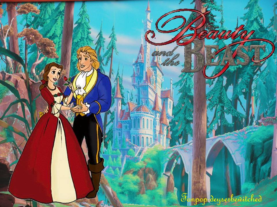 Disney Princess Belle And Princes - HD Wallpaper 