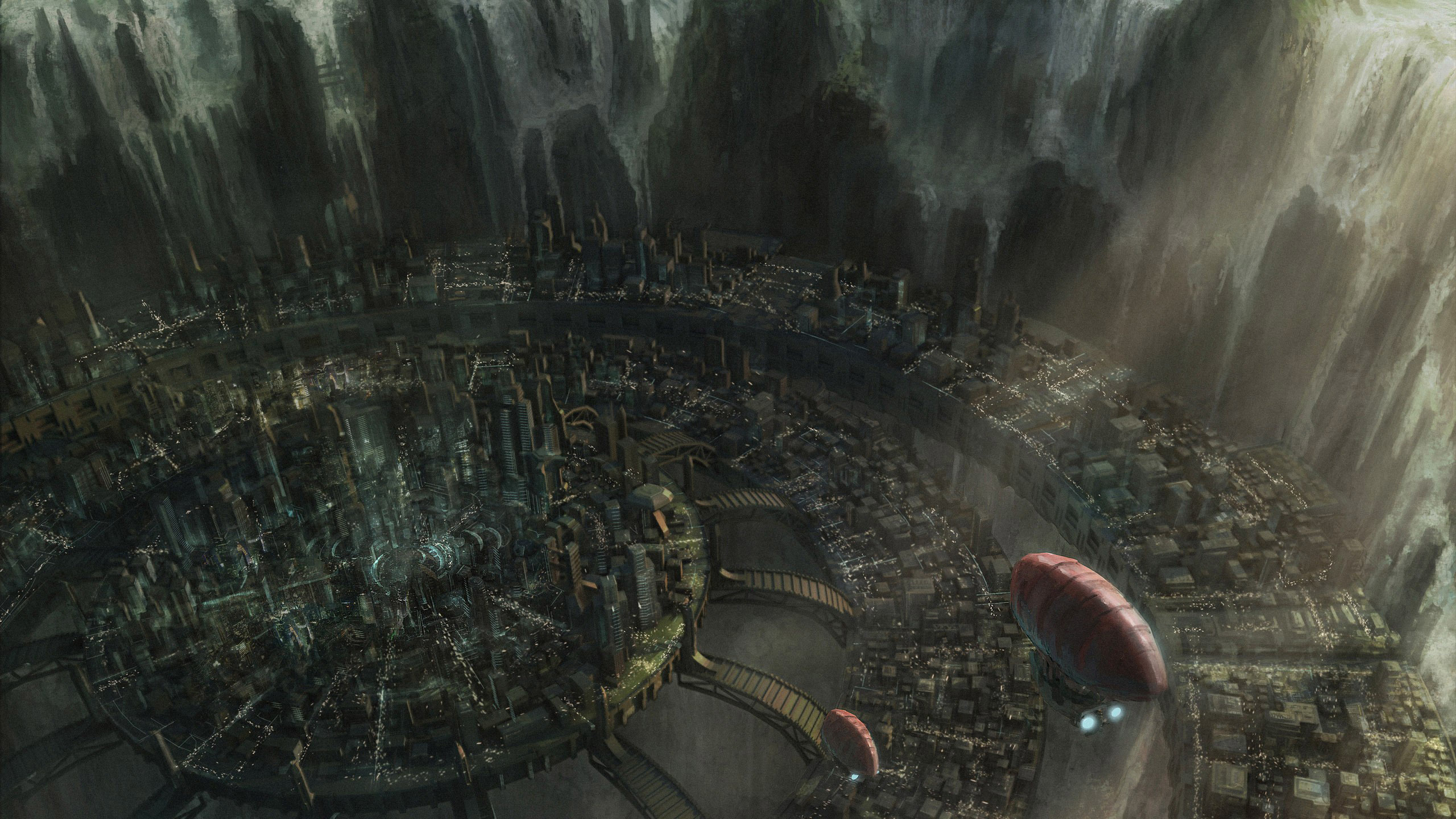 Fantasy City - HD Wallpaper 