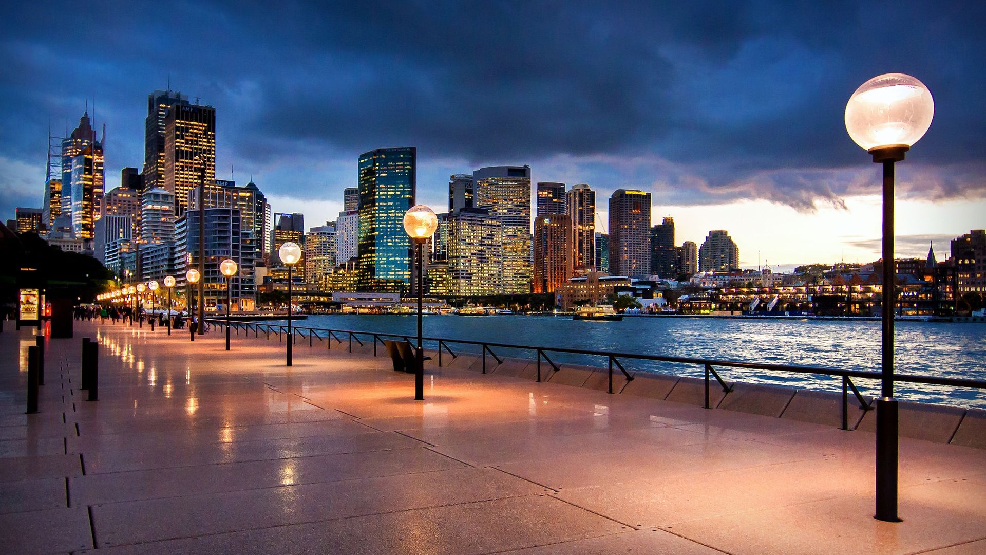 Circular Quay Sydney Street View - Sydney Street View - HD Wallpaper 