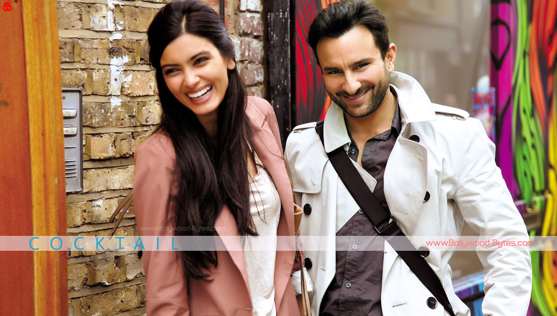 Hot Diana Penty, Saif Ali Khan Hd High Resolution Wallpapers - Diana Penty And Saif Ali Khan - HD Wallpaper 