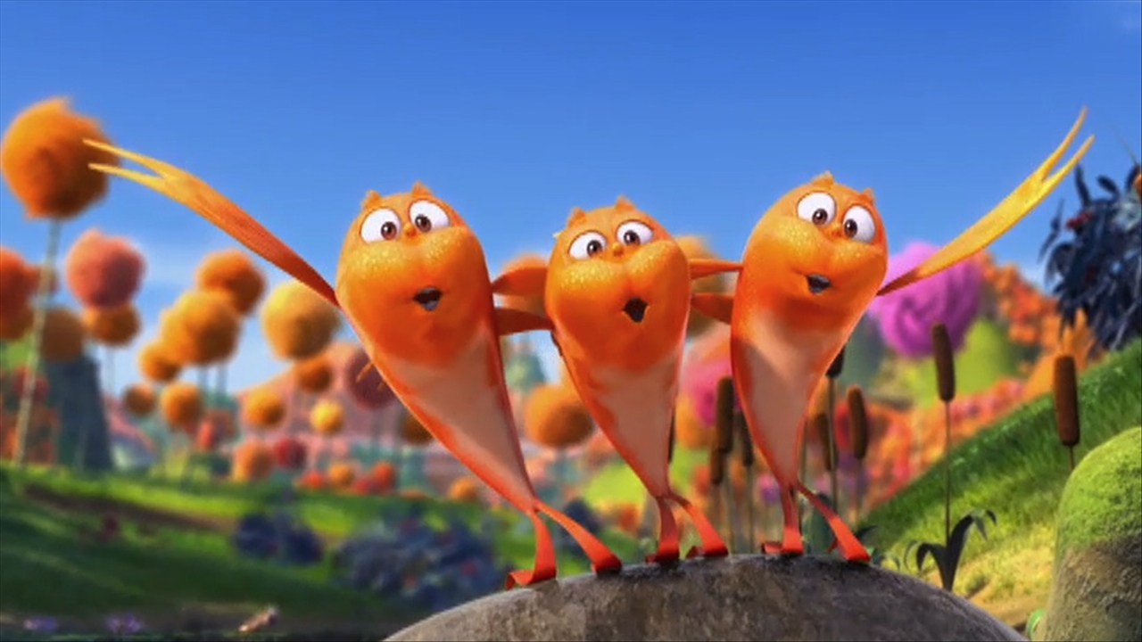 Ed Helms On The Lorax - Lorax Fish - HD Wallpaper 