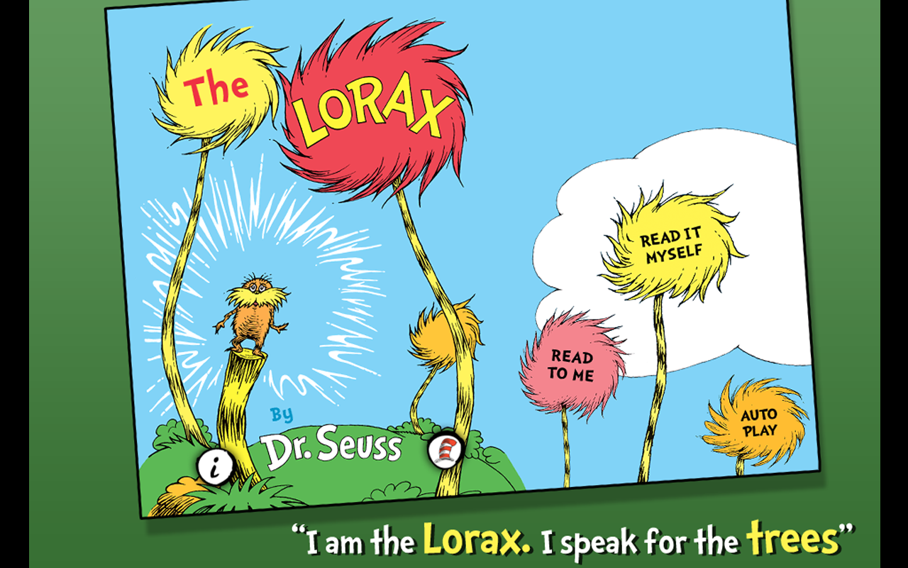 Lorax And Truffula Trees - HD Wallpaper 