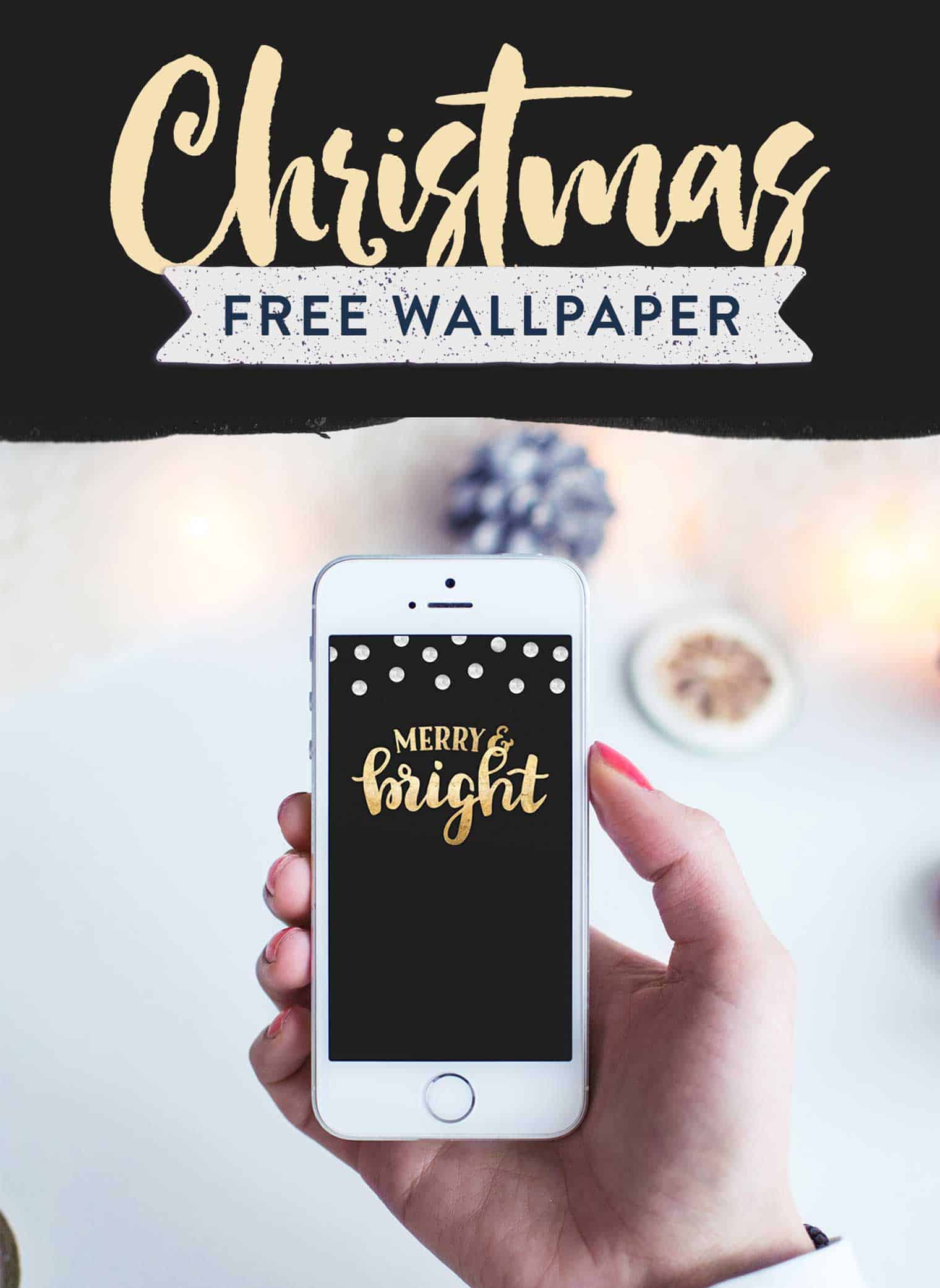 Free Christmas Iphone Wallpaper - Smartphone - HD Wallpaper 