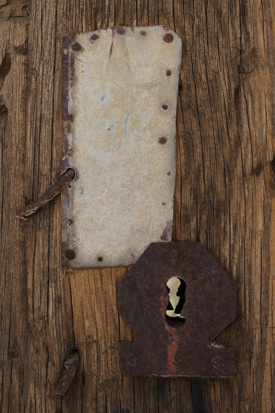 Lock, Key, Door, Keyhole, Unlock, Vintage, Wood - Lock - HD Wallpaper 