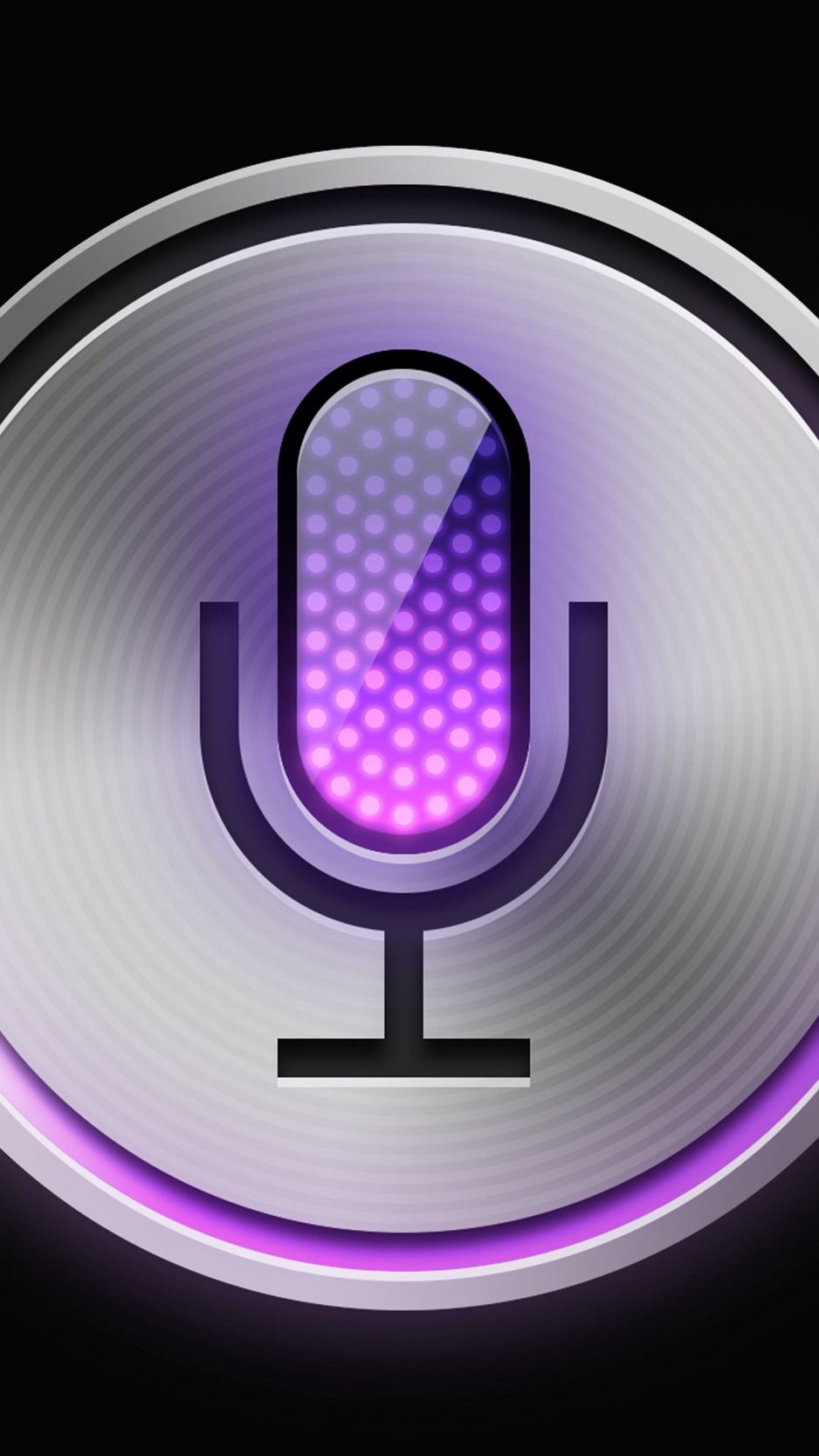 Wallpaper Ios, Siri Icon, Psd - Iphone Siri Icon - HD Wallpaper 