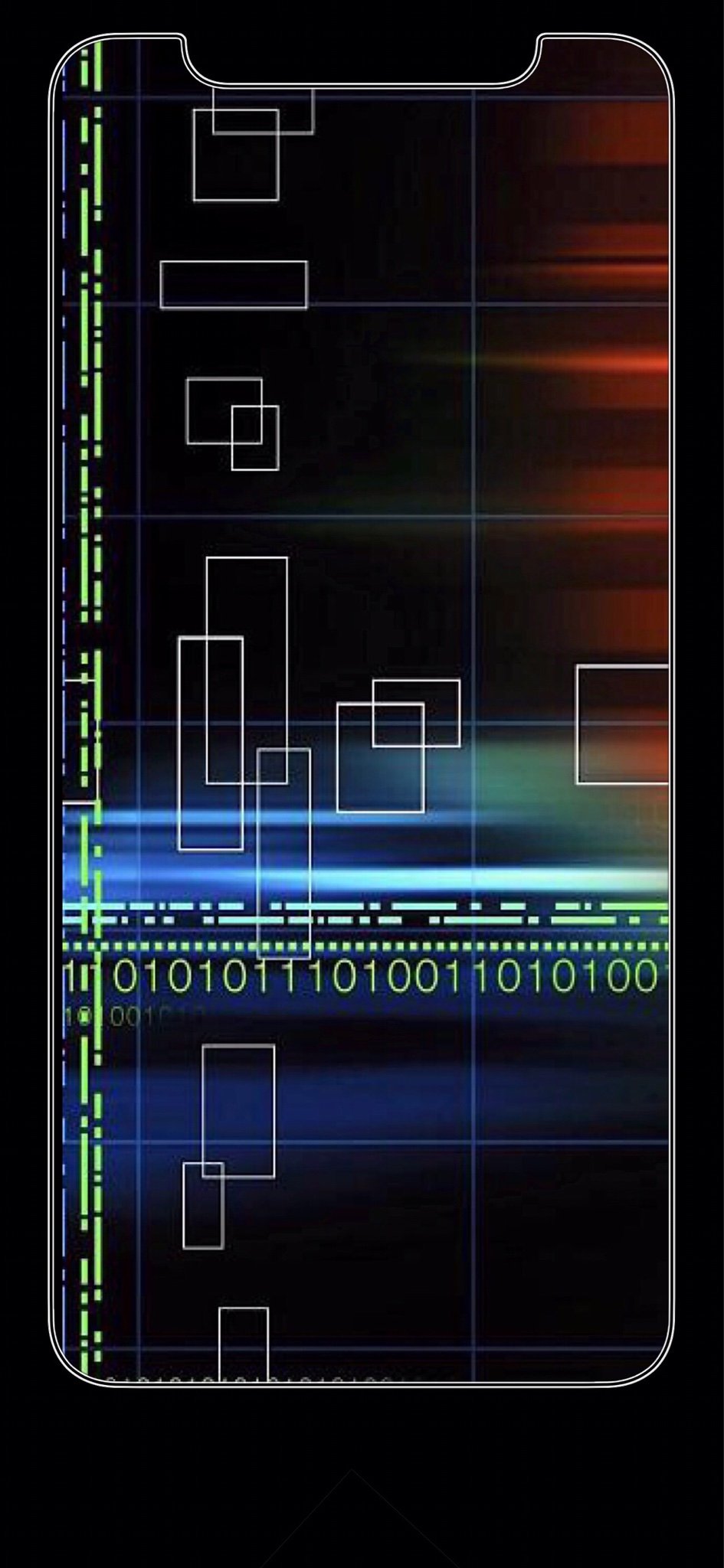 Iphone X Wallpaper Border - HD Wallpaper 