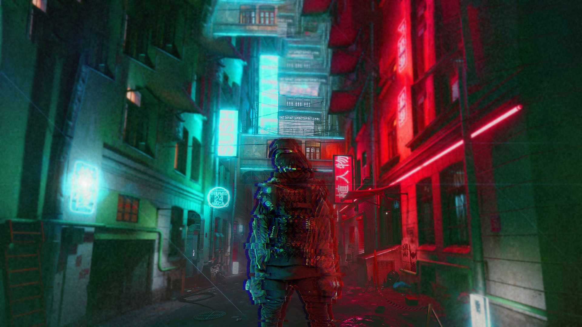 Cyberpunk Girl Wallpaper Phone - HD Wallpaper 